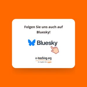 Bild zum Verweis auf 'e-teaching.org ist jetzt auch auf Bluesky!'